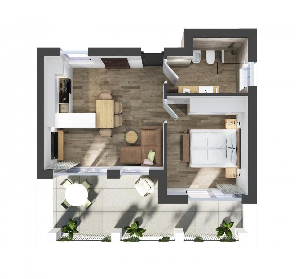 Weingut Gasshof Apartment Апиано сула Страда дел Вино Екстериор снимка